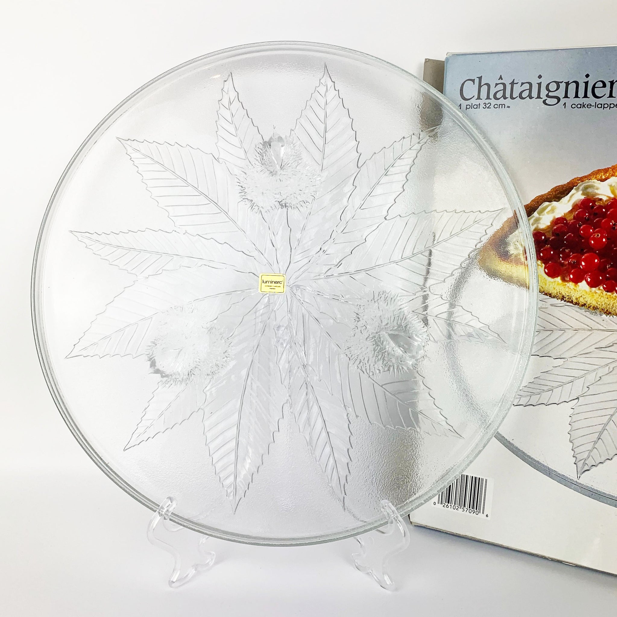 Luminarc 'Chataignier' rare serving platter