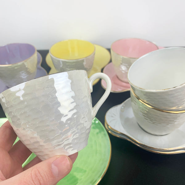 Maling Ware harlequin lustre tennis sets - Set of 6