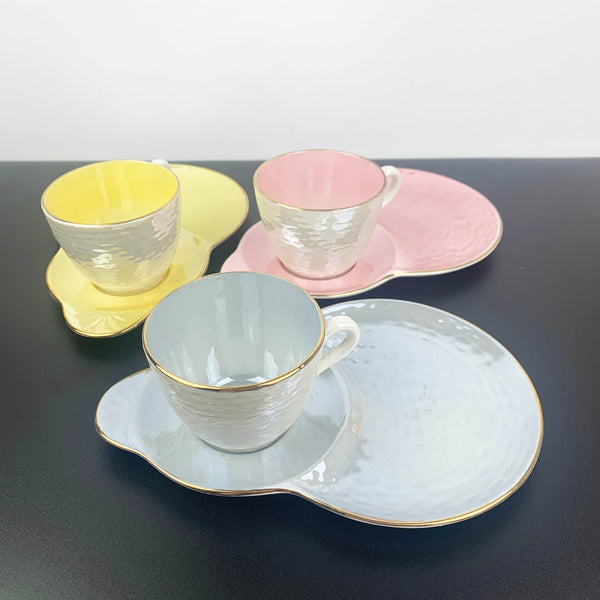Maling Ware harlequin lustre tennis sets - Set of 6