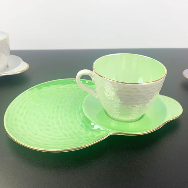 Maling Ware harlequin lustre tennis sets - Set of 6