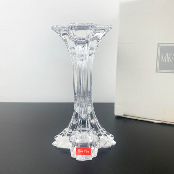 Mikasa 'Harlow' crystal candelabra centrepiece
