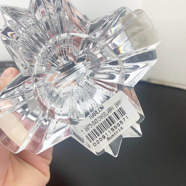 Mikasa 'Harlow' crystal candelabra centrepiece