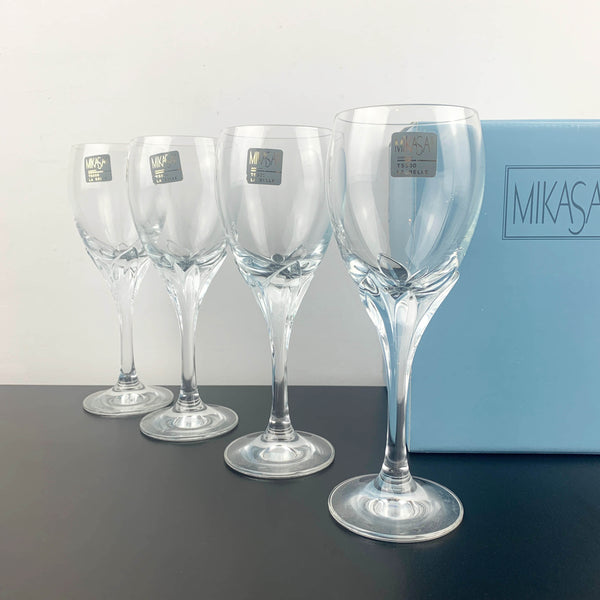 Mikasa 'La Belle' wine glass - Boxed set of 4
