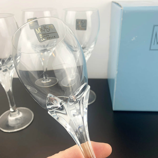 Mikasa 'La Belle' wine glass - Boxed set of 4