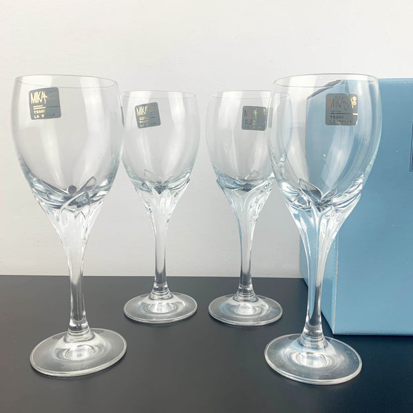 Mikasa 'La Belle' wine glass - Boxed set of 4