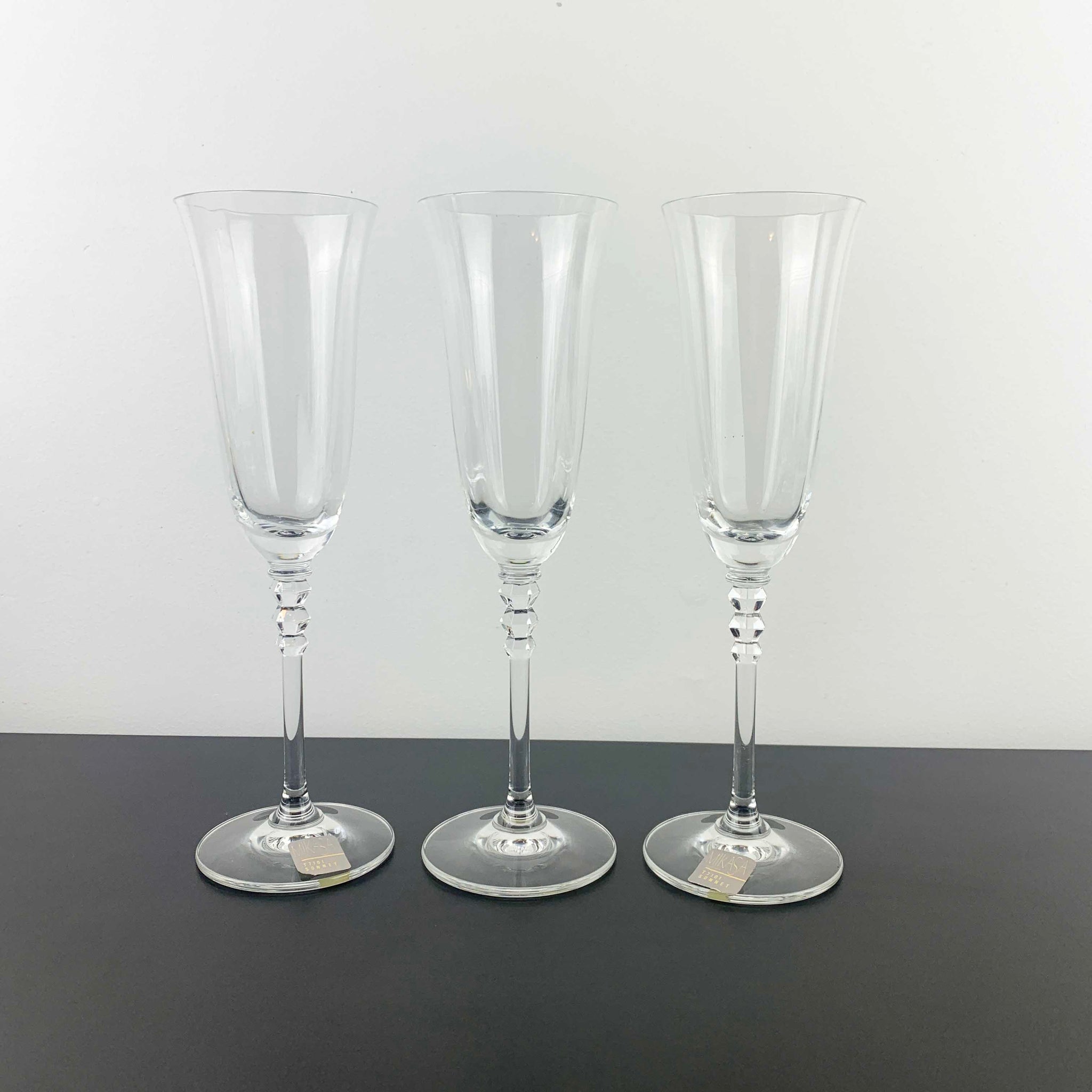 Mikasa 'Sonnet' champagne flute - Set of 3