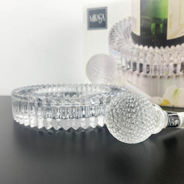 Mikasa 'Tee Time' crystal wine set in original box