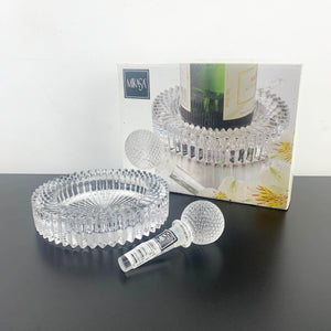 Mikasa 'Tee Time' crystal wine set in original box