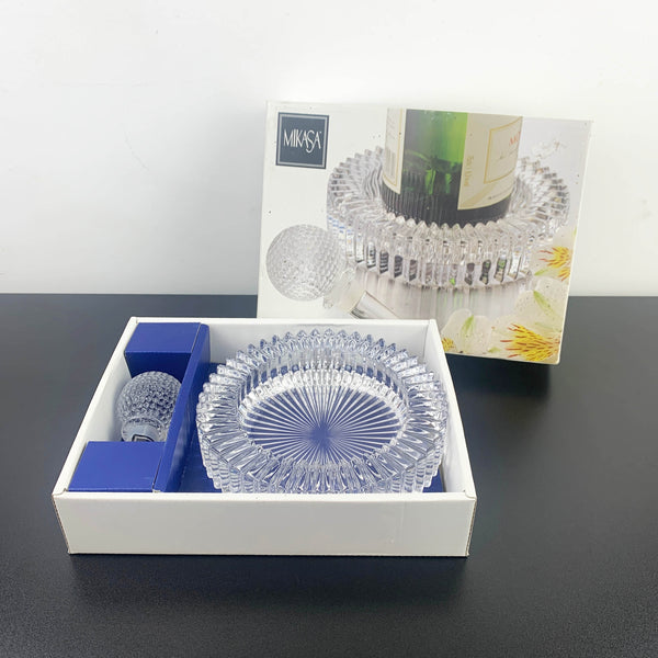 Mikasa 'Tee Time' crystal wine set in original box