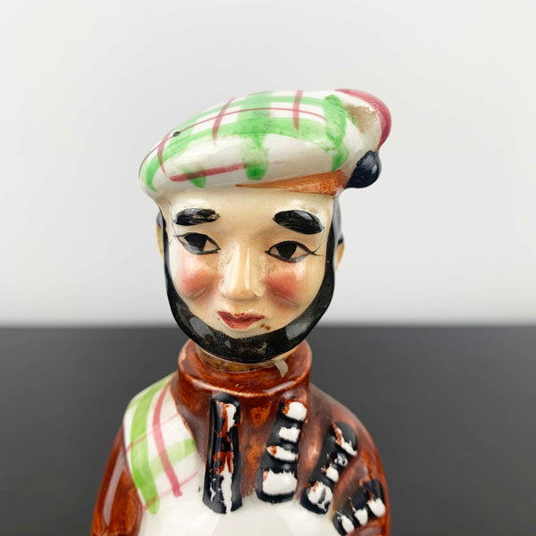 Vintage Scottish collectible miniature decanter