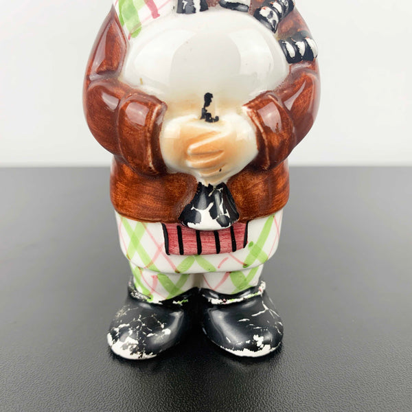 Vintage Scottish collectible miniature decanter