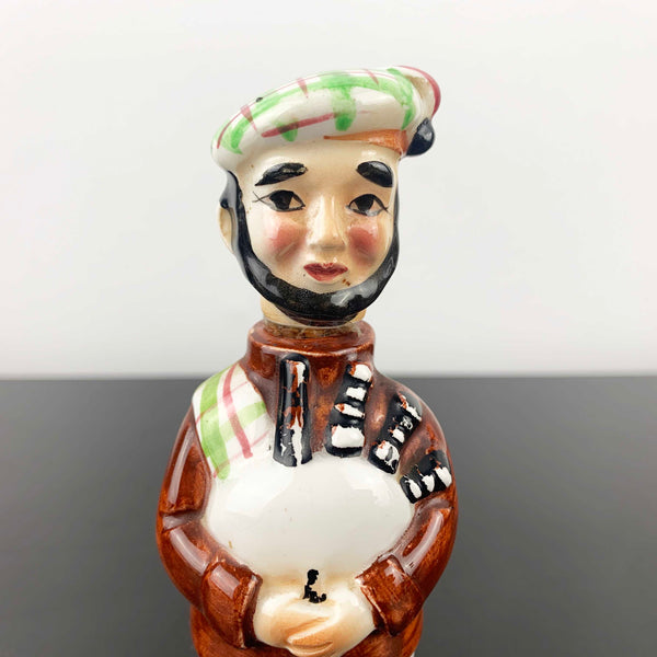 Vintage Scottish collectible miniature decanter