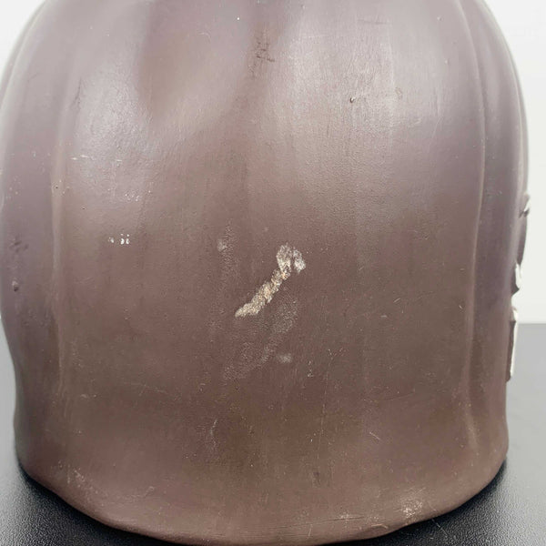 Mid century monk ceramic biscuit barrel/cookie jar