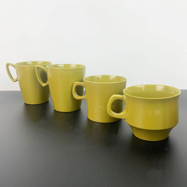 Nylex Australia melamine coffee cups - Set of 10