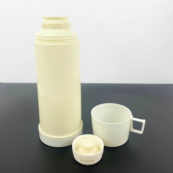 Thermos Ltd England collectible pale yellow thermos