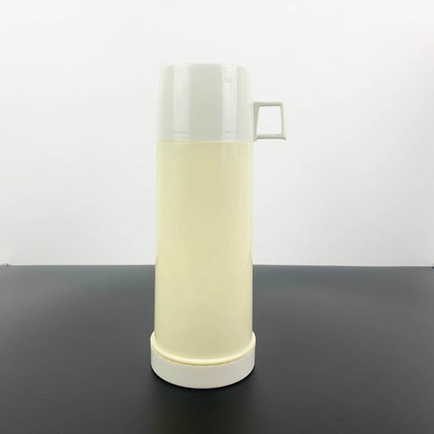 Thermos Ltd England collectible pale yellow thermos