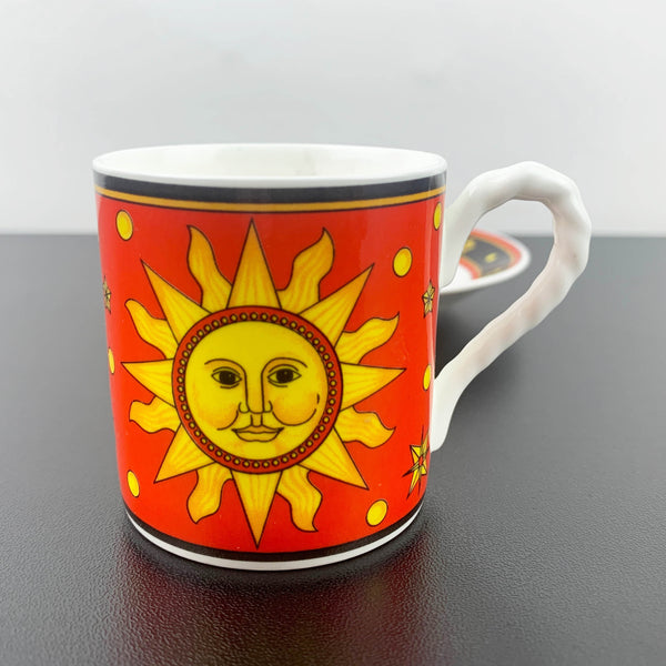 Villeroy & Boch 'Sun, Moon and Stars' espresso cup and saucer by Paloma Picasso