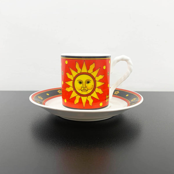 Villeroy & Boch 'Sun, Moon and Stars' espresso cup and saucer by Paloma Picasso