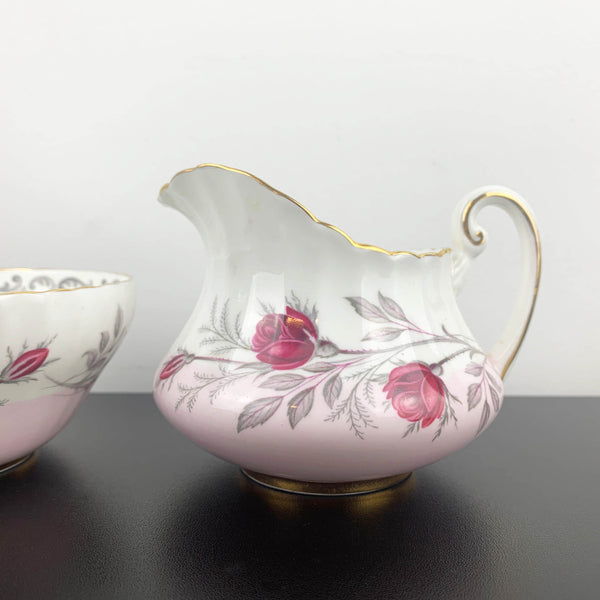 Paragon limited edition pink ombre Fascination sugar and creamer set