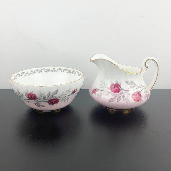 Paragon limited edition pink ombre Fascination sugar and creamer set