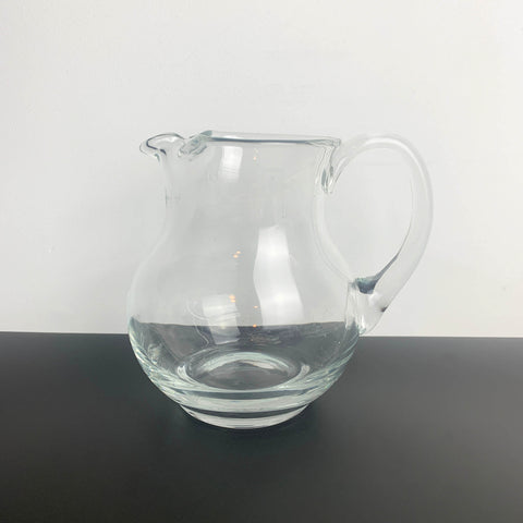 Pasabahce Turkey large glass water and juice pitcher