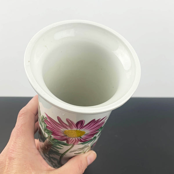 Portmeirion Chrysanthemum Large 9" Serif Vase