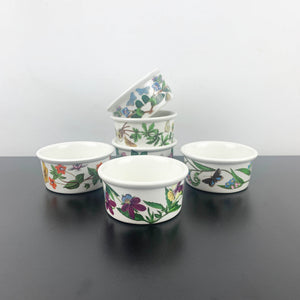 Portmeirion Botanic Garden ramekin/creme brulee pot - Set of 6