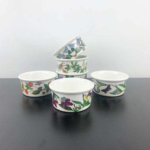 Portmeirion Botanic Garden ramekin/creme brulee pot - Set of 6