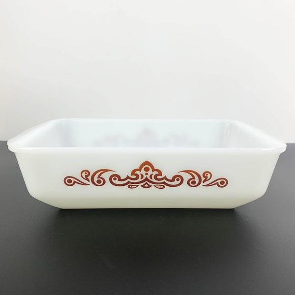 Pyrex (Australia) Rare Royal Garland rectangle baking dish - Limited Production