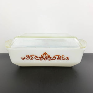 Pyrex (Australia) Rare Royal Garland rectangle baking dish - Limited Production