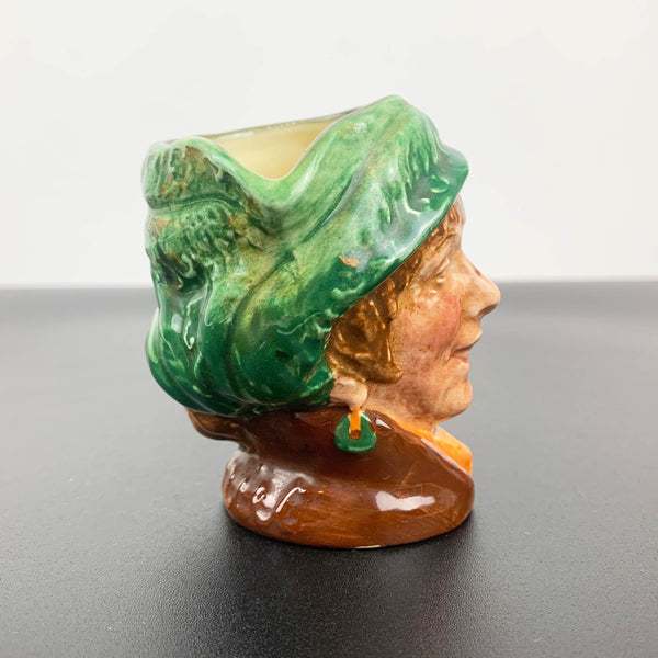 Royal Doulton small character jug 'Arriet' by Harry Fenton - 'A' mark