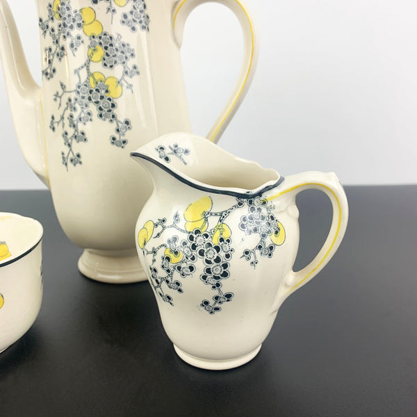 Royal Doulton 'Carnival' 1930's coffee service set