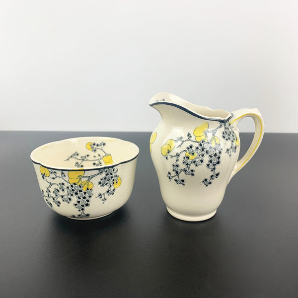 Royal Doulton 'Carnival' 1930's coffee service set