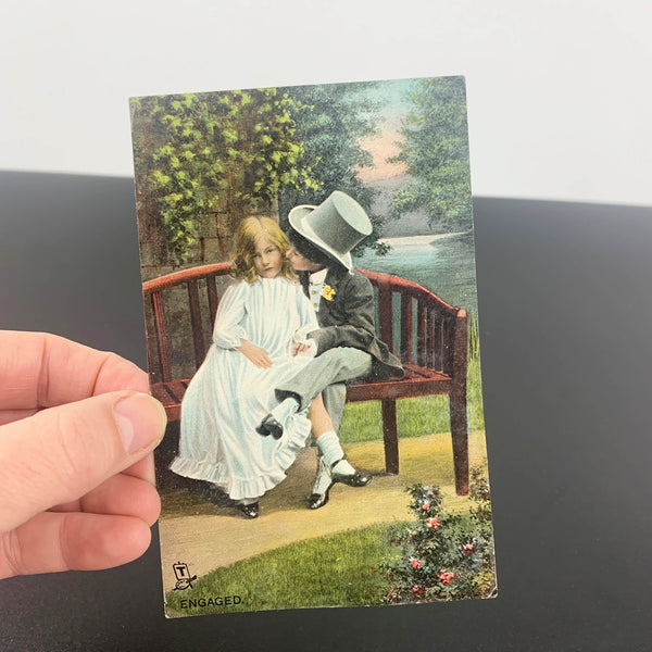 1908 'Rapholette' postcard collection 'Love's Young Dream' - Set of 6