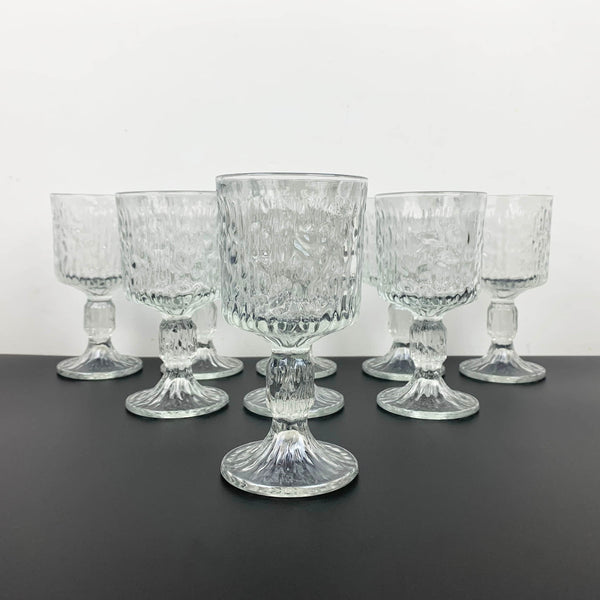 Ravenhead 'Siesta' port and small wine goblet - Set of 9