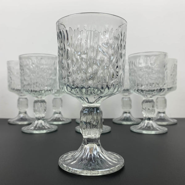 Ravenhead 'Siesta' port and small wine goblet - Set of 9