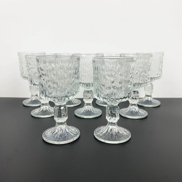 Ravenhead 'Siesta' port and small wine goblet - Set of 9