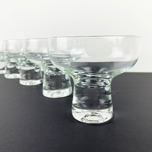 Crown Corning 'Regis' 1970's champagne and dessert coupe