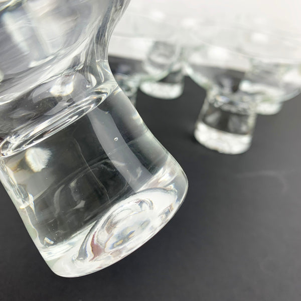 Crown Corning 'Regis' bubble pedestal stem