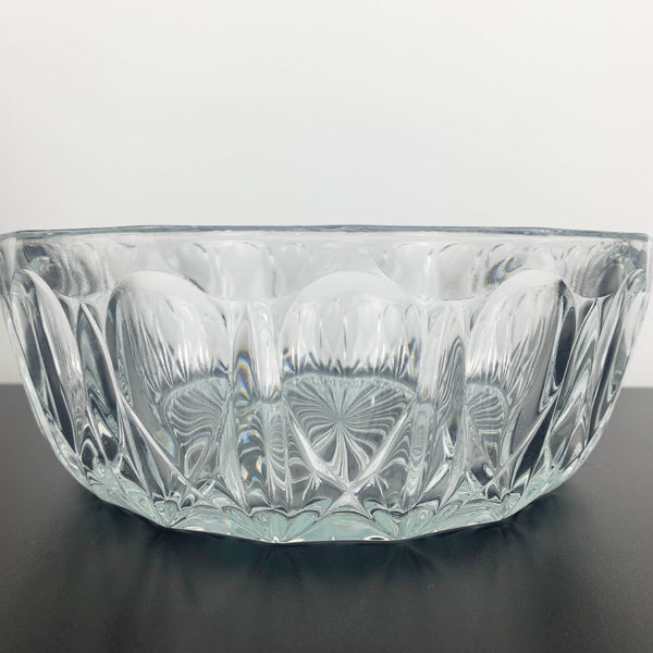 Reims France Crystal Serving Bowl