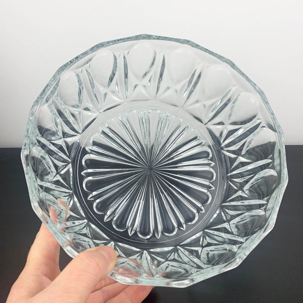 Reims France Crystal Serving Bowl