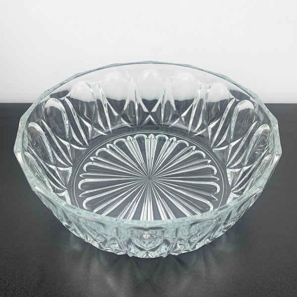 Reims France Crystal Serving Bowl