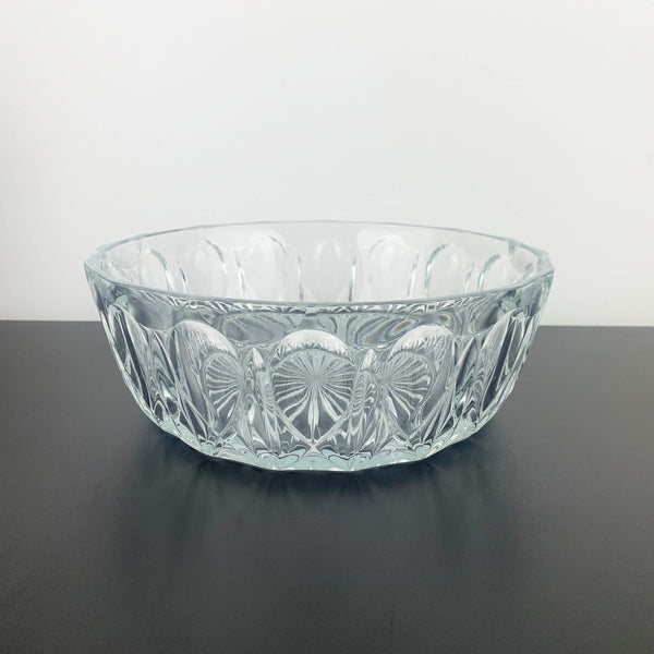 Reims France Crystal Serving Bowl