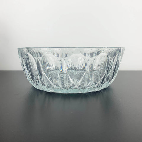 VMC Reims France Crystal Serving Bowl