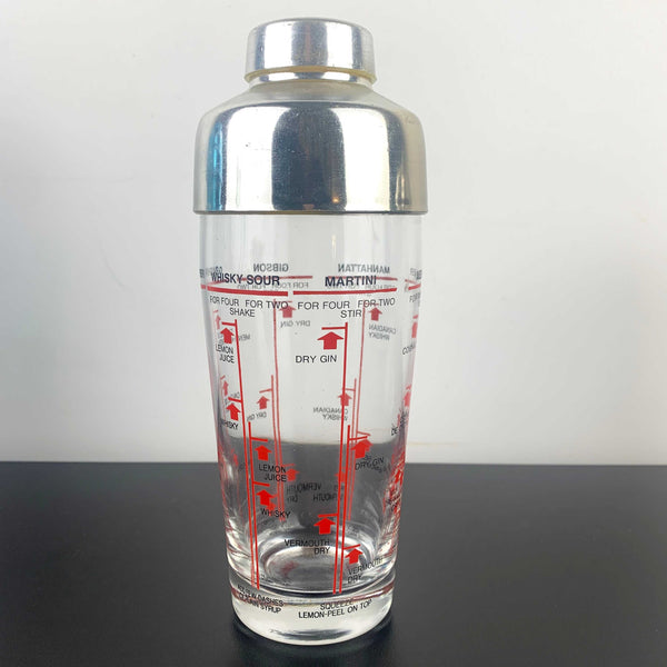 Vintage retro cocktail shakers - Sold separately