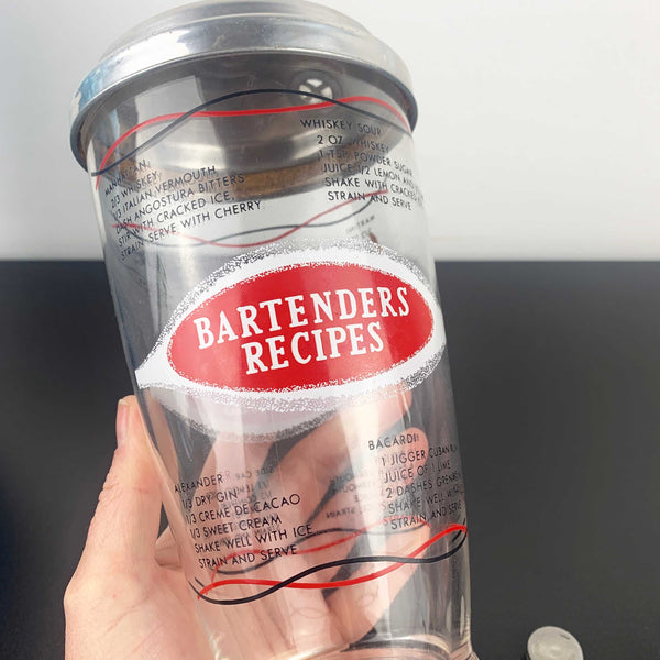 Vintage retro cocktail shakers - Sold separately