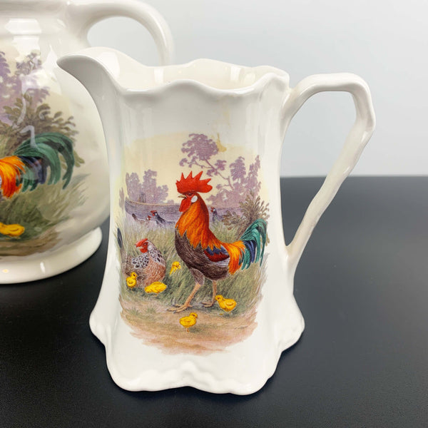 Rooster country style ceramic kitchenwares