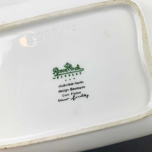 Rosenthal Studio Line 'Baumann' trinket dish by Cuno Fischer