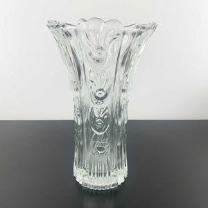 Borgonovo Italy decorative rose glass vase