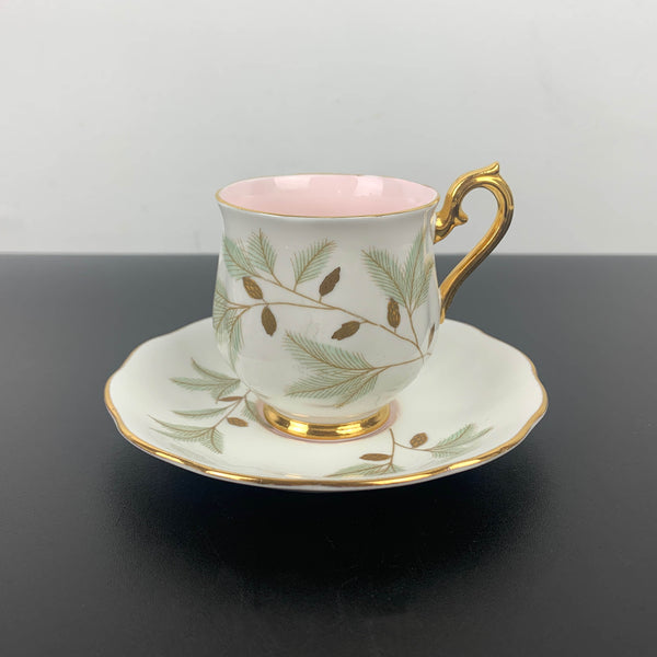 Royal Albert 'Braemar' demitasse cup and saucer